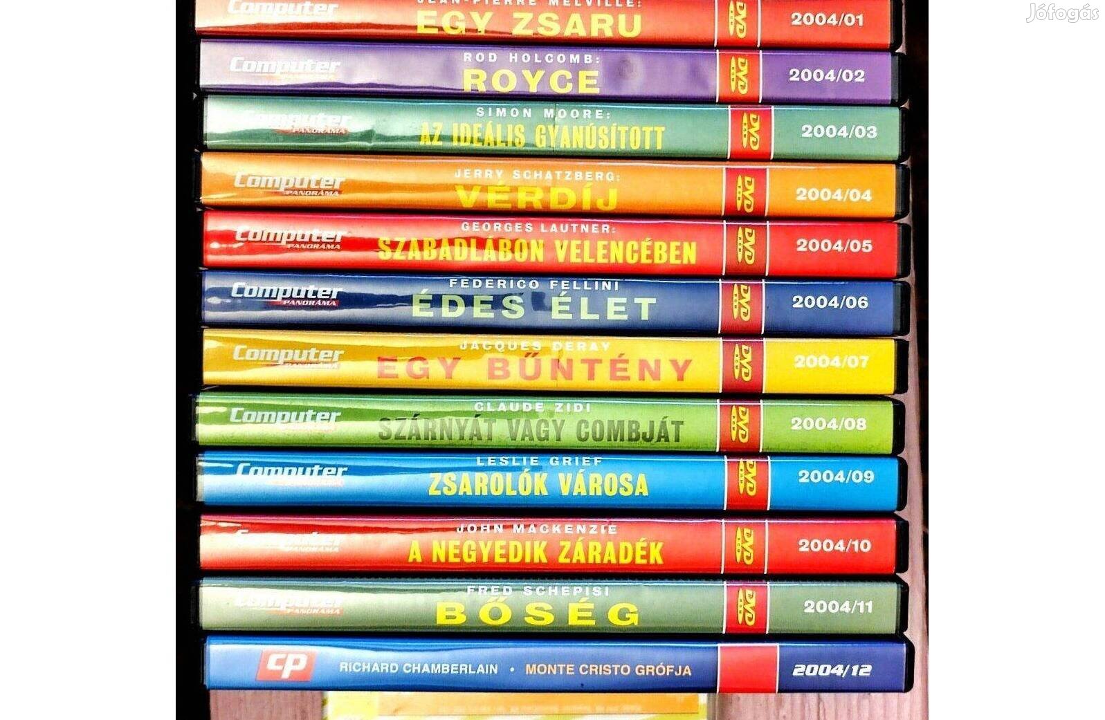 2004-es DVD filmek Computer Panorama 12 db