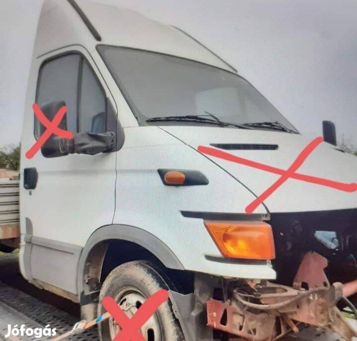 2004-es platós IVECO Daily magas bontot fülke eladó