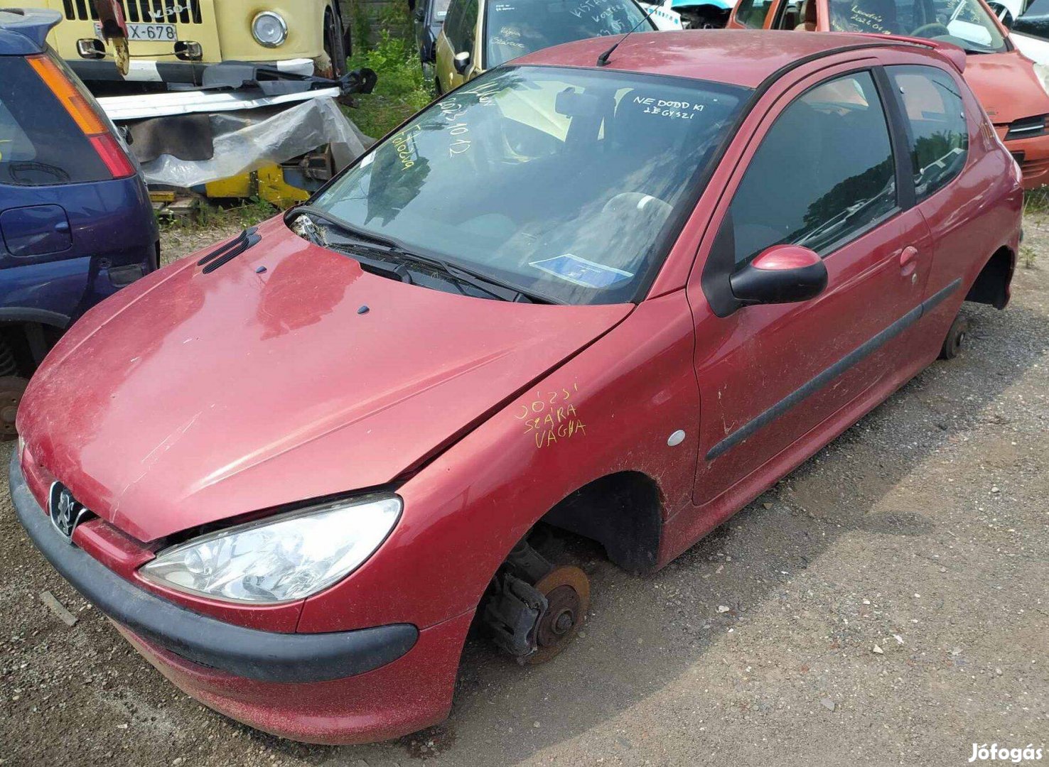 2005 Peugeot 206 1.1 Riviera benzin, manuális - Bontás