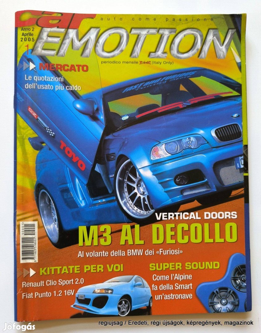 2005 április / Car Emotion / Újság - Magyar / Ssz.: 28945