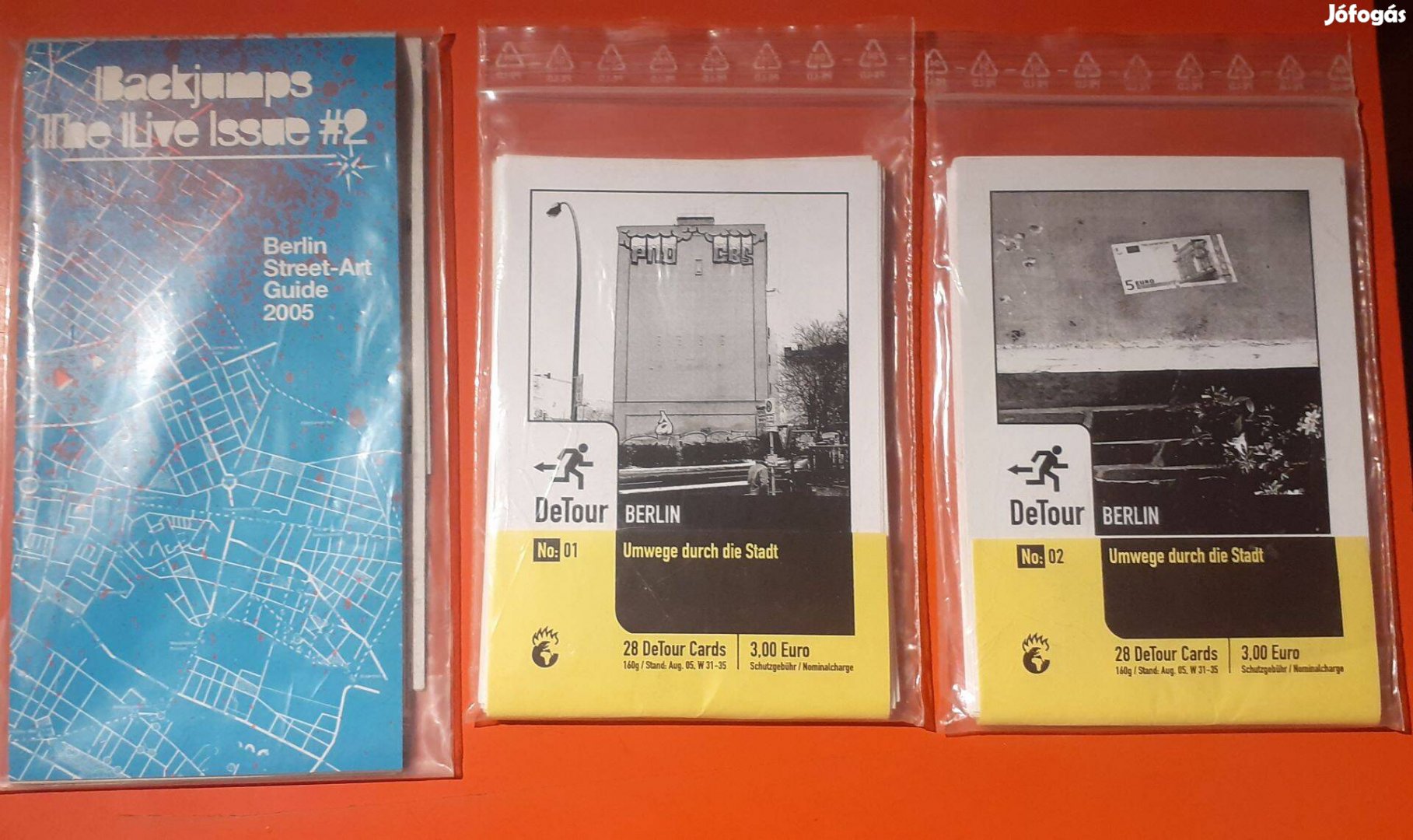 2005-ös Berlin Back Jumps street art, graffiti cuccok