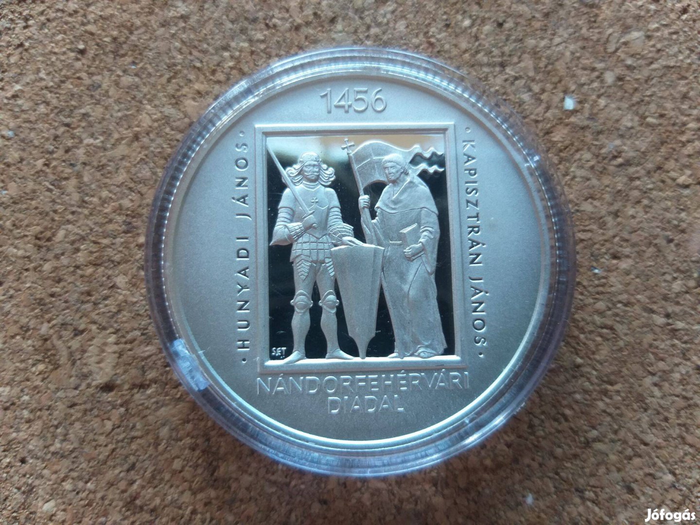 2006 Nándorfehérvári Diadal PP UNC ezüst érme kapszulában eladó !