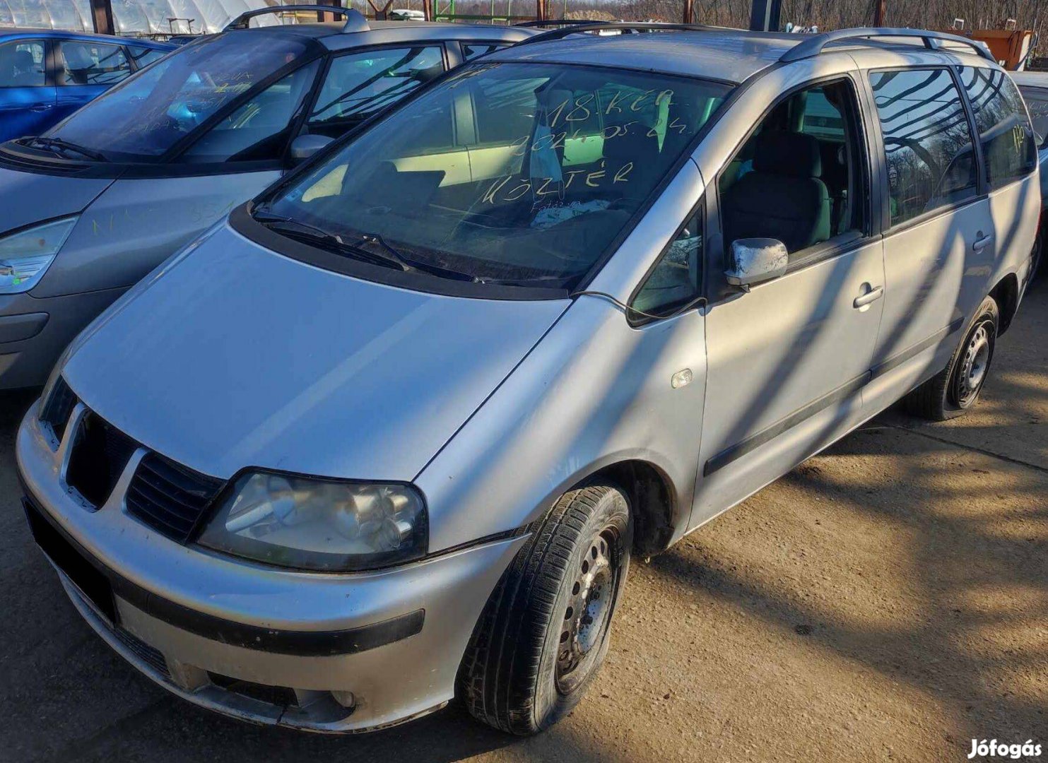 2006 SEAT Alhambra 7MS diesel, manuális - Bontás!