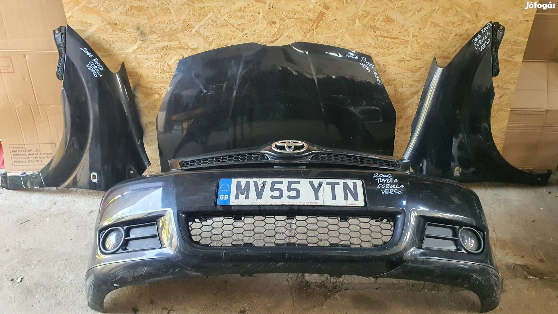 2006 Toyota Corolla Verso elsö lökháritó 24.10.15