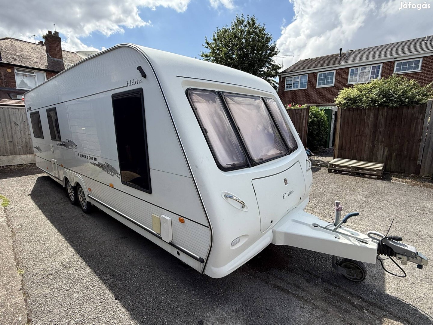 2006 elddis Crusader (6személyes angol lakókocsi klimával)p