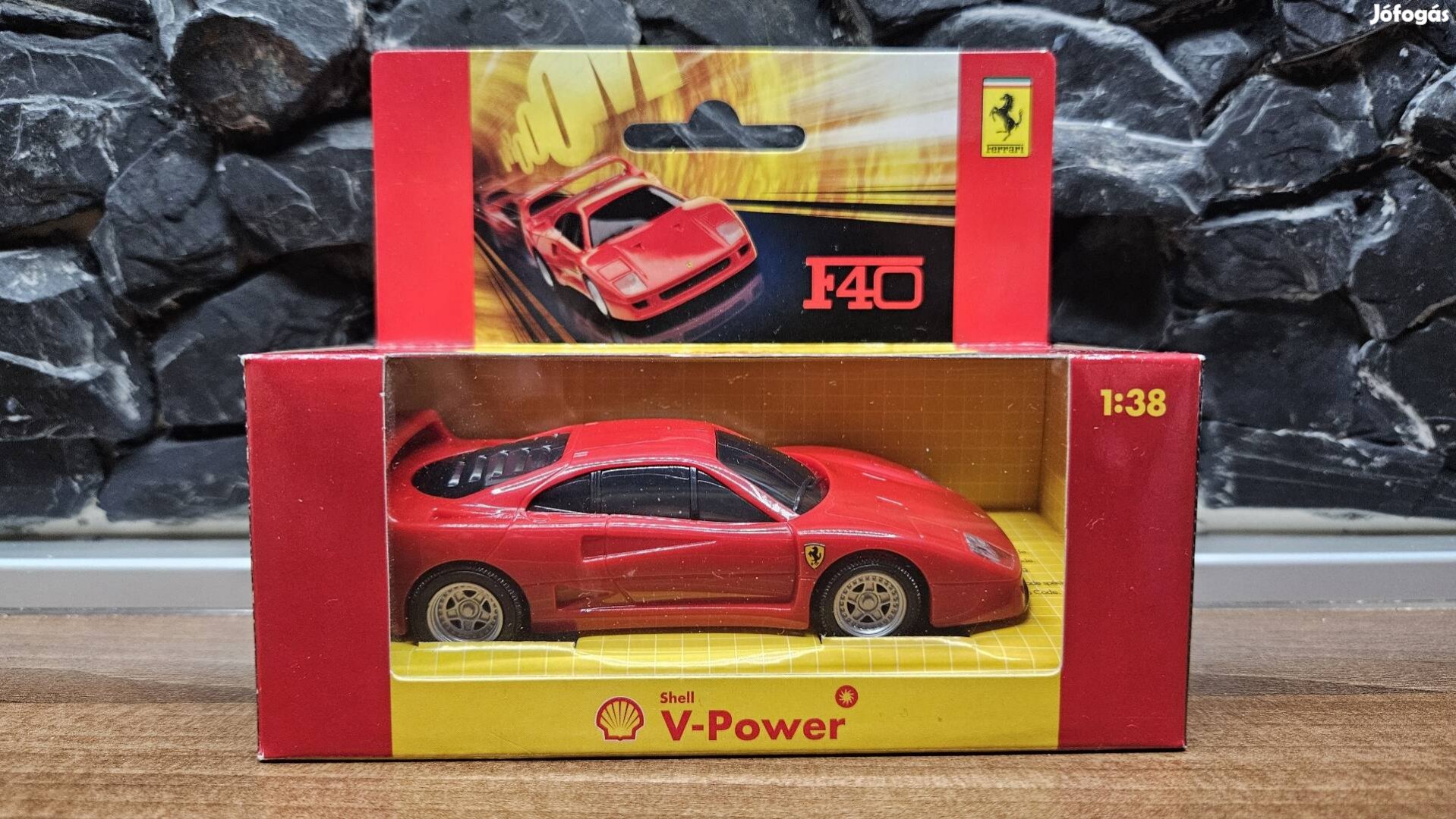 2006-os Shell V-Power - Hot Wheels - Ferrari F40