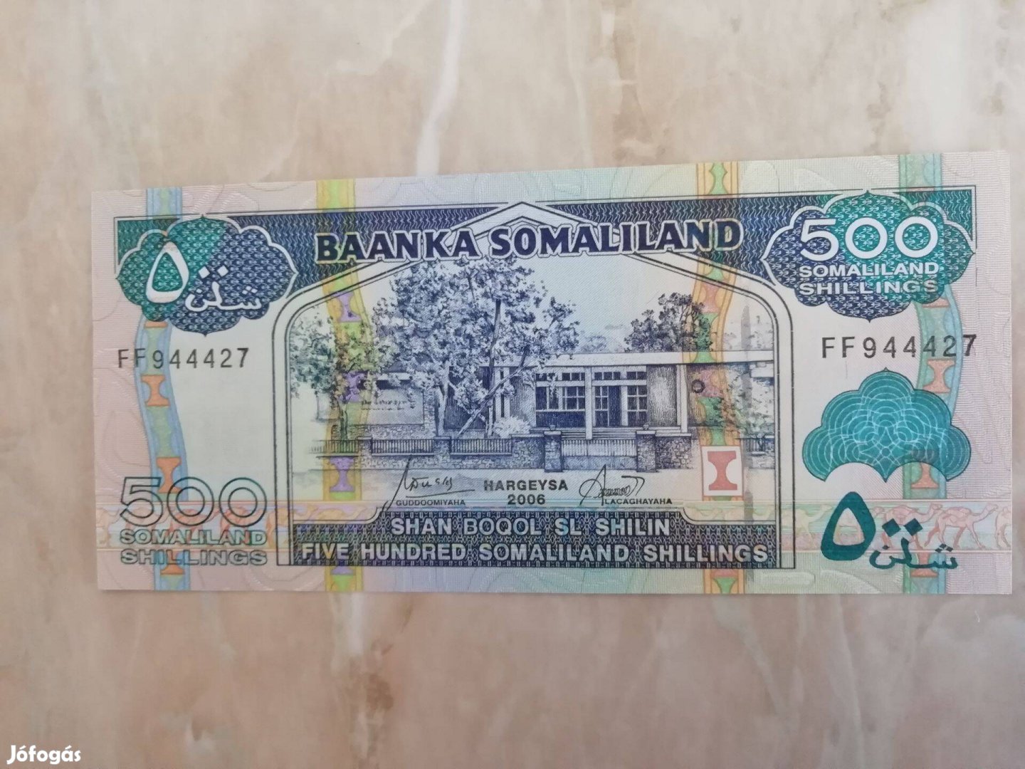 2006-os Somáliland 500 Schillings