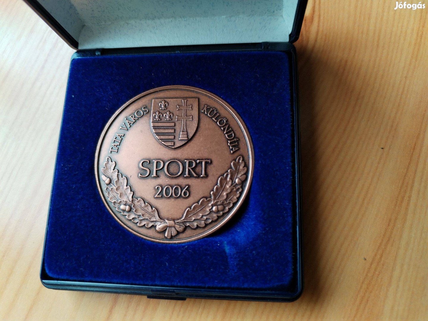 2006-os Tata Város Sport különdija kitüntetése ritka db