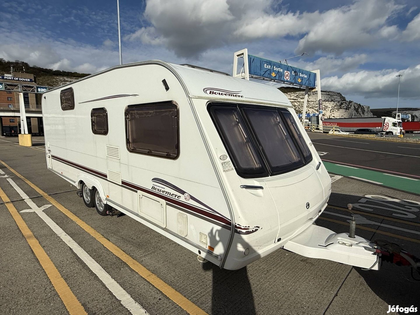 2006 swift bowemere 6 személyes angol lakókocsi