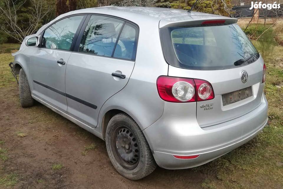 2006évj Golf Plus, 1.4i BCA motorral benzin-gáz üzemű Bontás