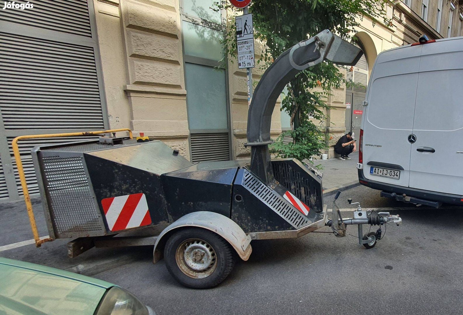 2007 Ágdaráló ágaprító fadaráló faaprító 16 cm-ig - automata adagoló