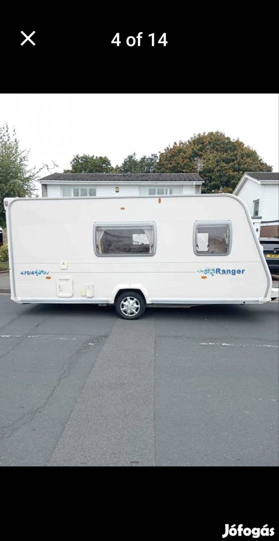 2007 Bailey Ranger 4 személyes lakókocsi