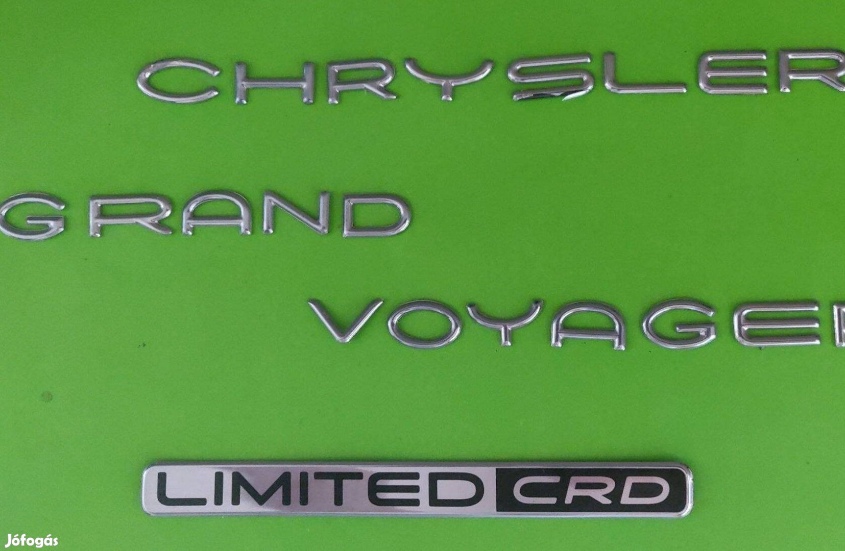 2007 Chrysler Voyager hűtő díszrács, lökhárító, fényszóró mosó, tükör