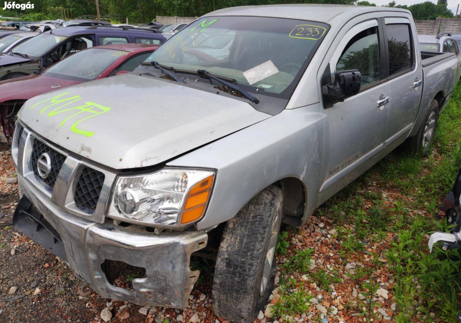 2007 Nissan Titan 5.6 V8, automata - Bontás - Őrbottyán!