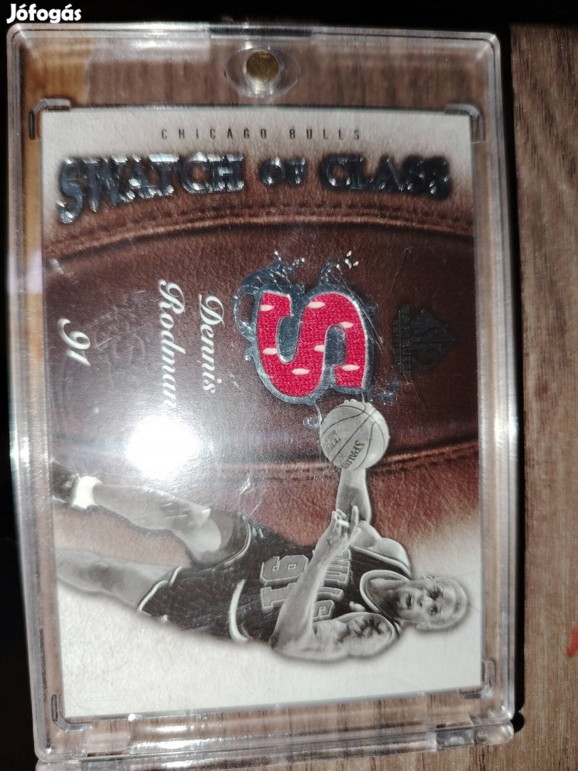 2007 SP Game Used Dennis Rodman #Patch Game Worn Jersey 