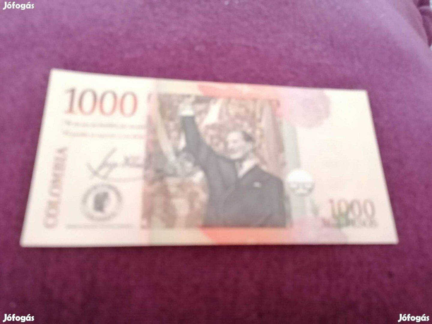 2007 / 1000 Pesos UNC Kolumbia (WW)