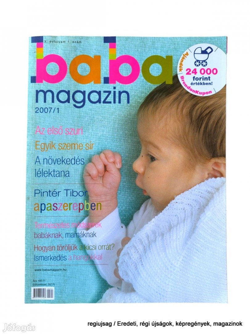 2007 január / baba magazin / Eredeti újság Ssz.: 30543