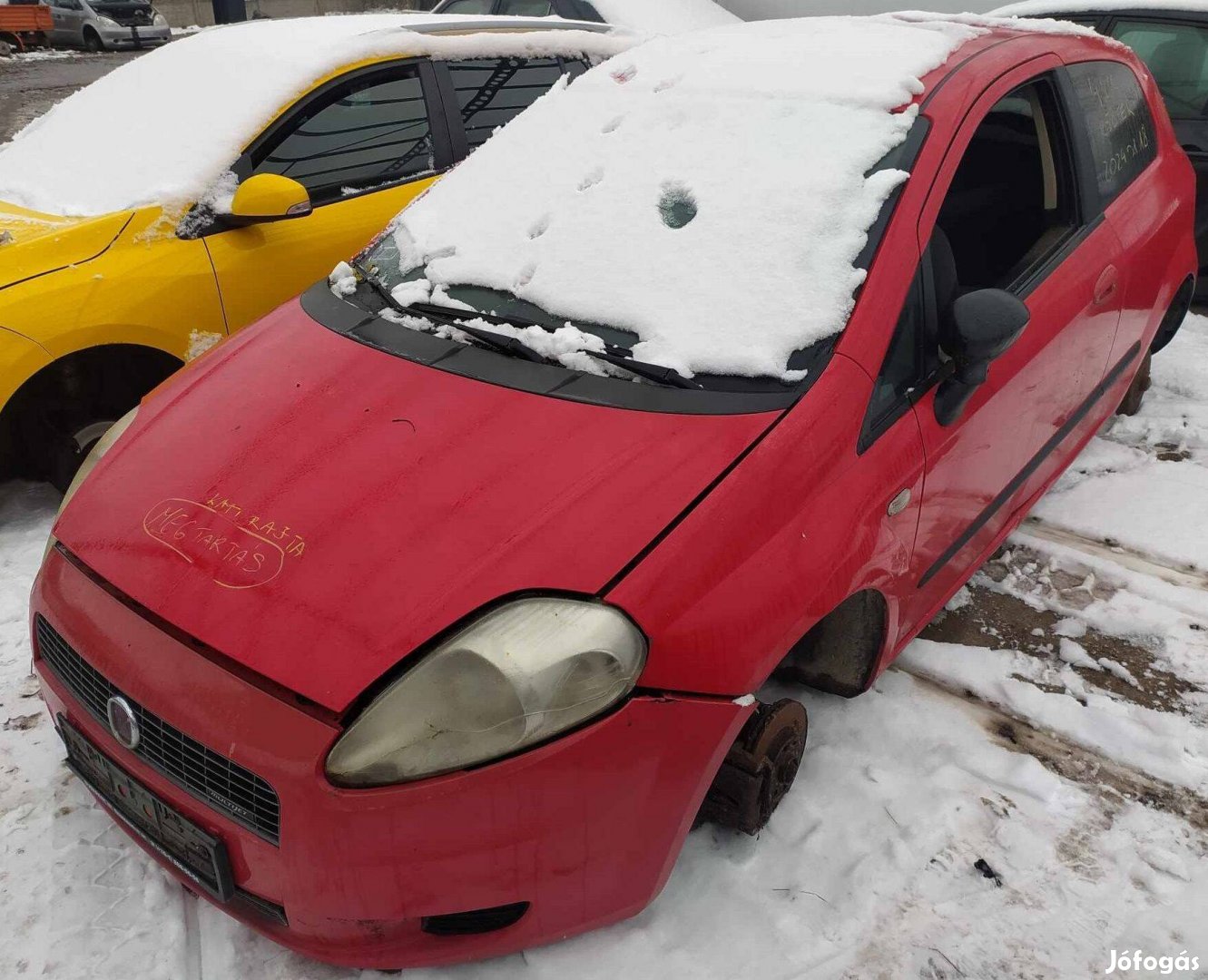 2008 Fiat Punto Van 1.2 benzin, manuális - Bontás - Őrbottyán