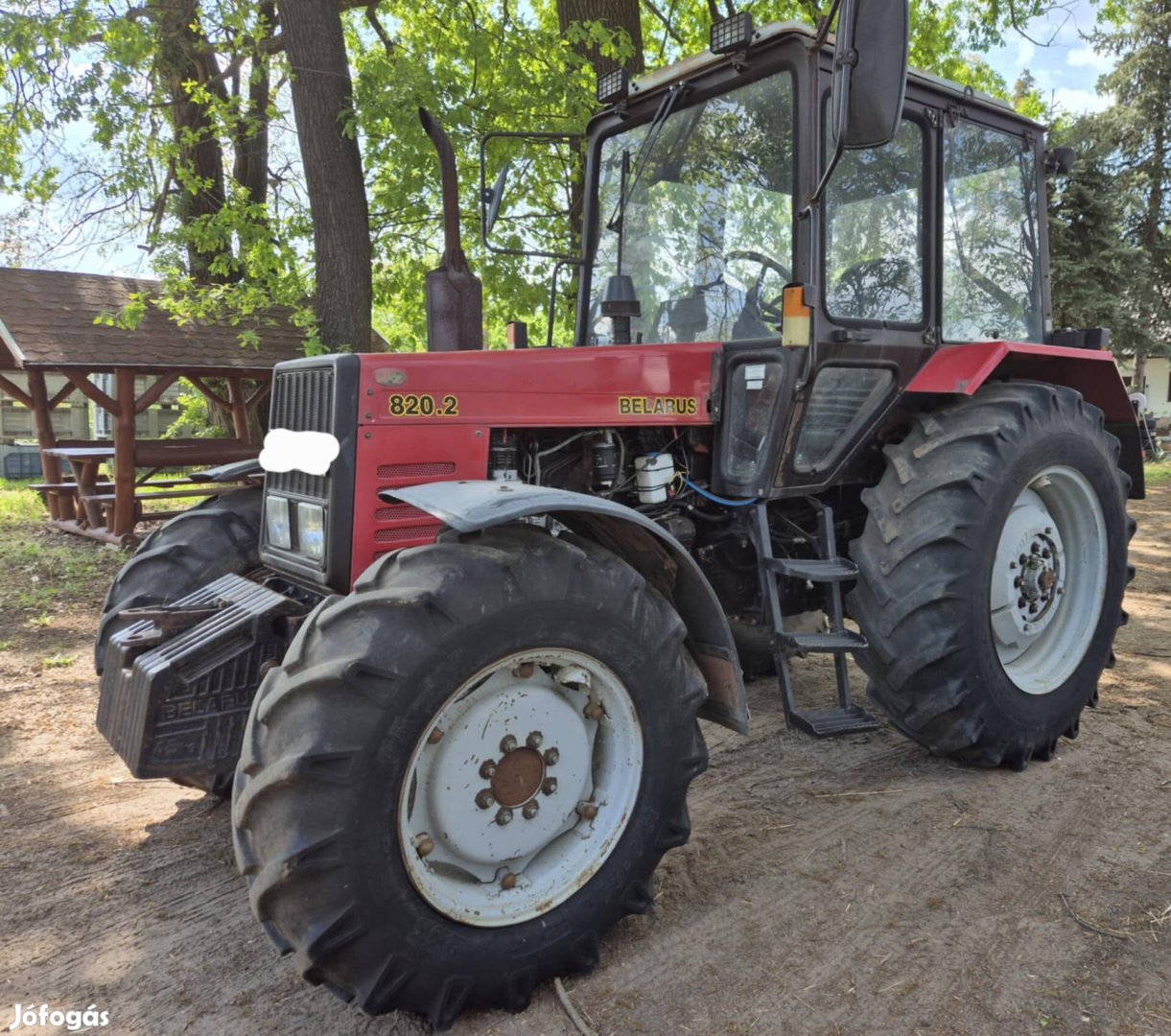 2008 Mtz 820.2 traktor friss műszakival 