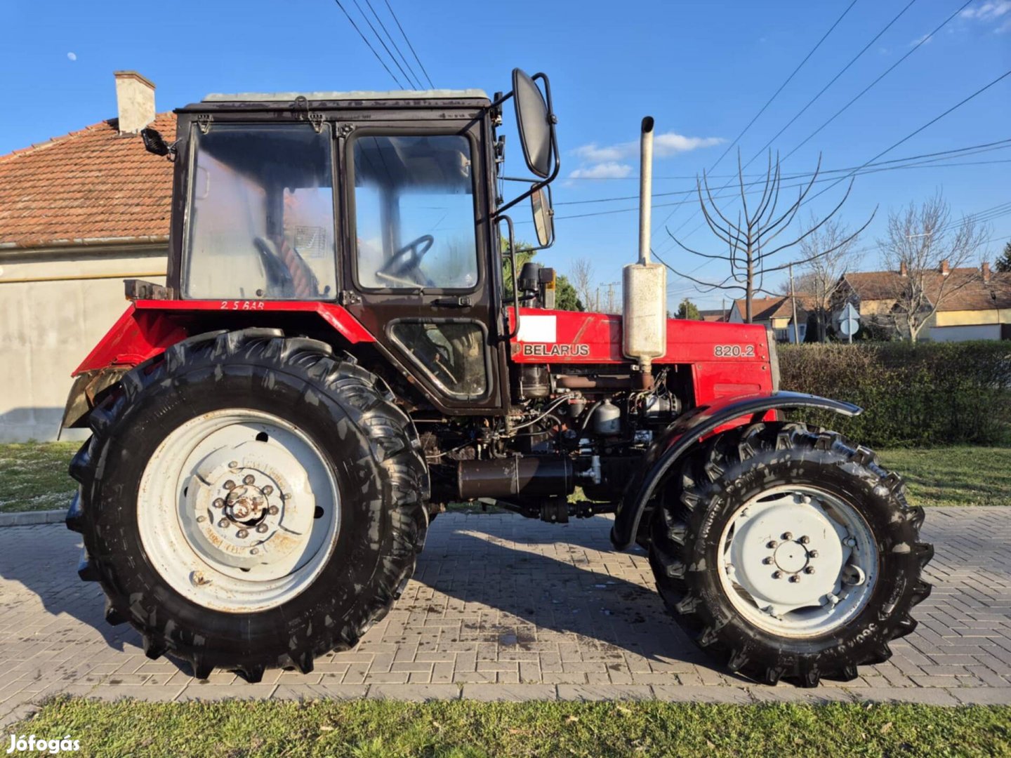 2008 Mtz 820.2 traktor új gumikkal 