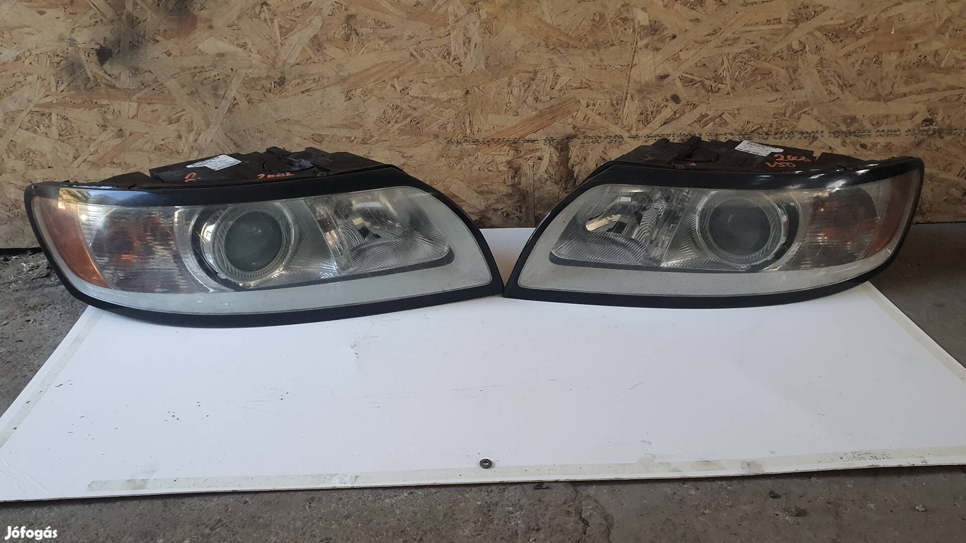 2008 Volvo V50  fényszóró.2  25.03.05