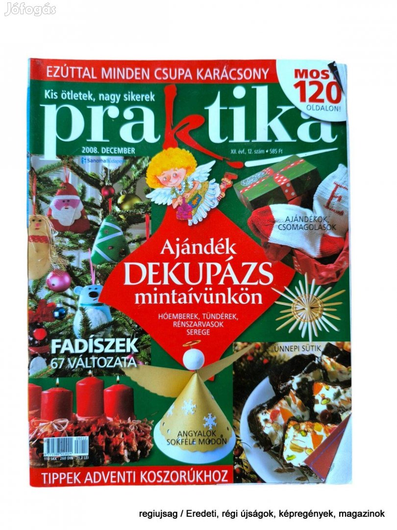 2008 december / praktika / Eredeti újság Ssz.: 30544