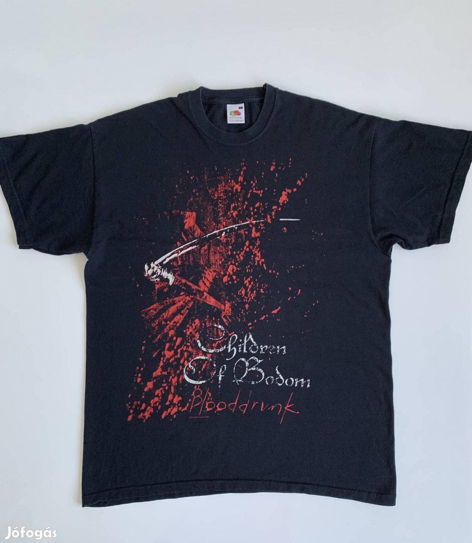 2009 Children Of Bodom Blooddrunk póló merch 