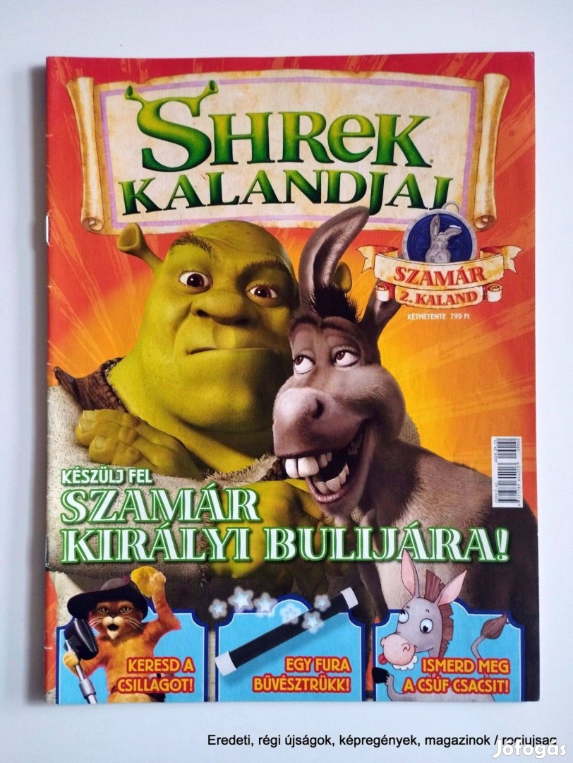 2009 / Shrek Kalandjai / Újság - Magyar / Ssz.: 26669