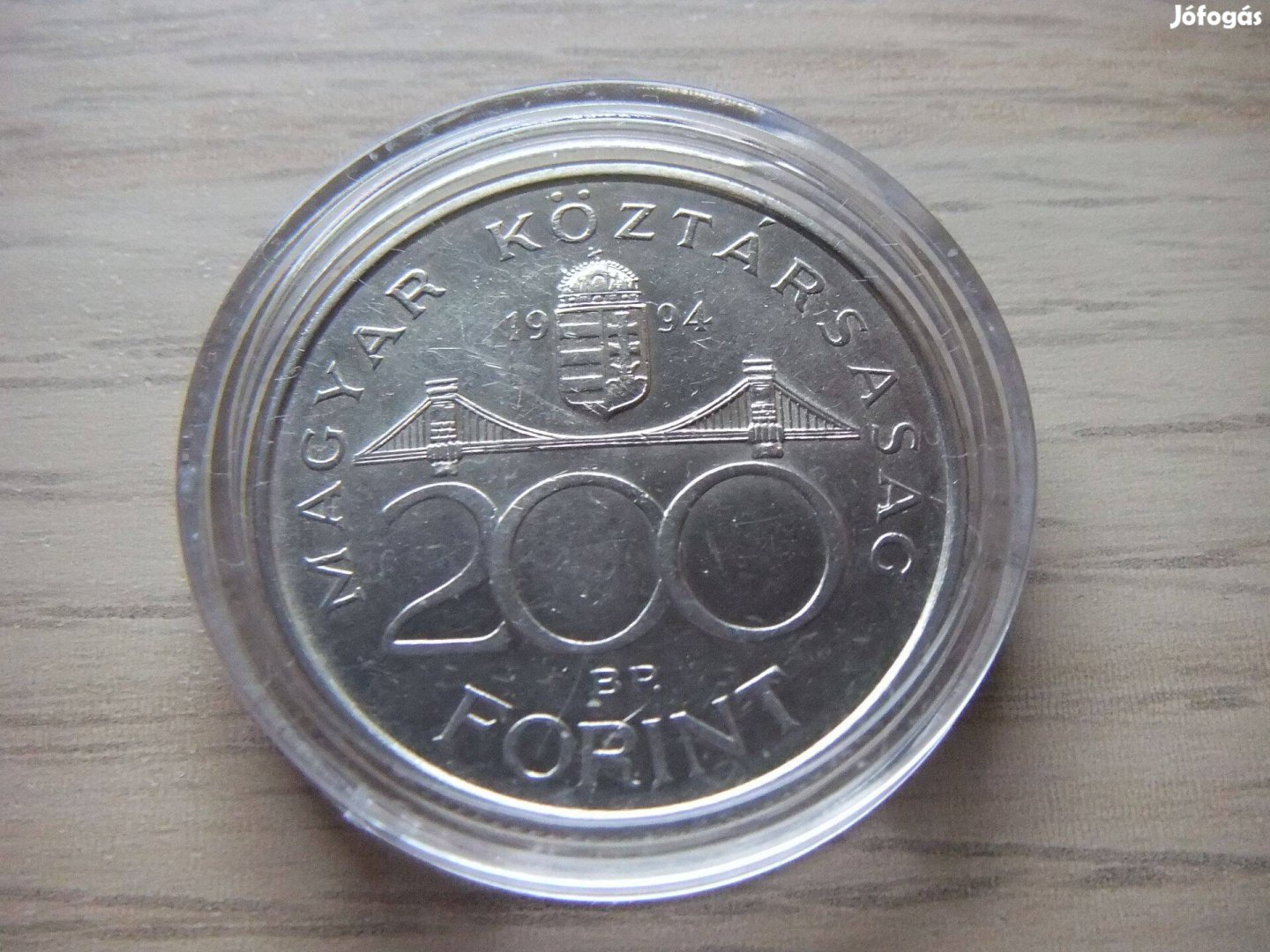 200 Forint Ezüstérme 1994 zárt kapszulában