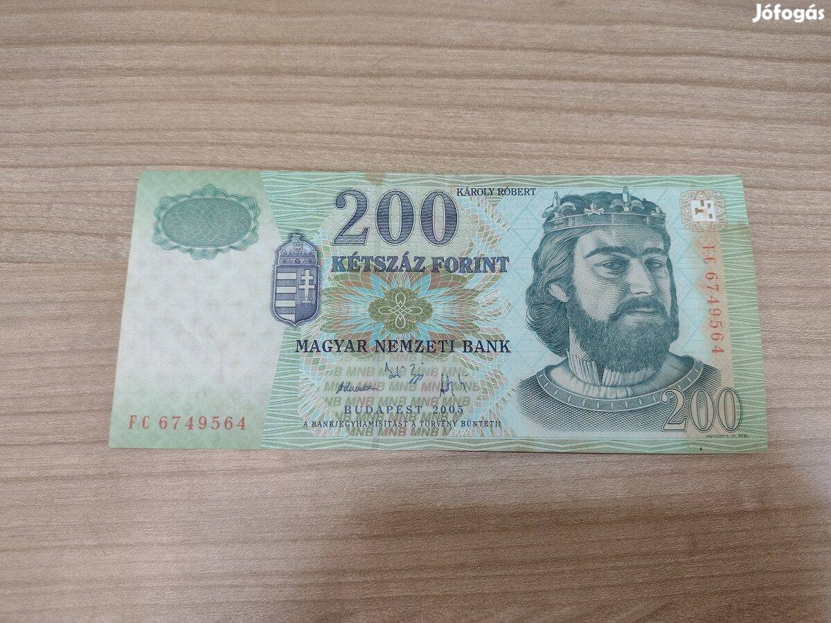 200 Forintos bankjegy