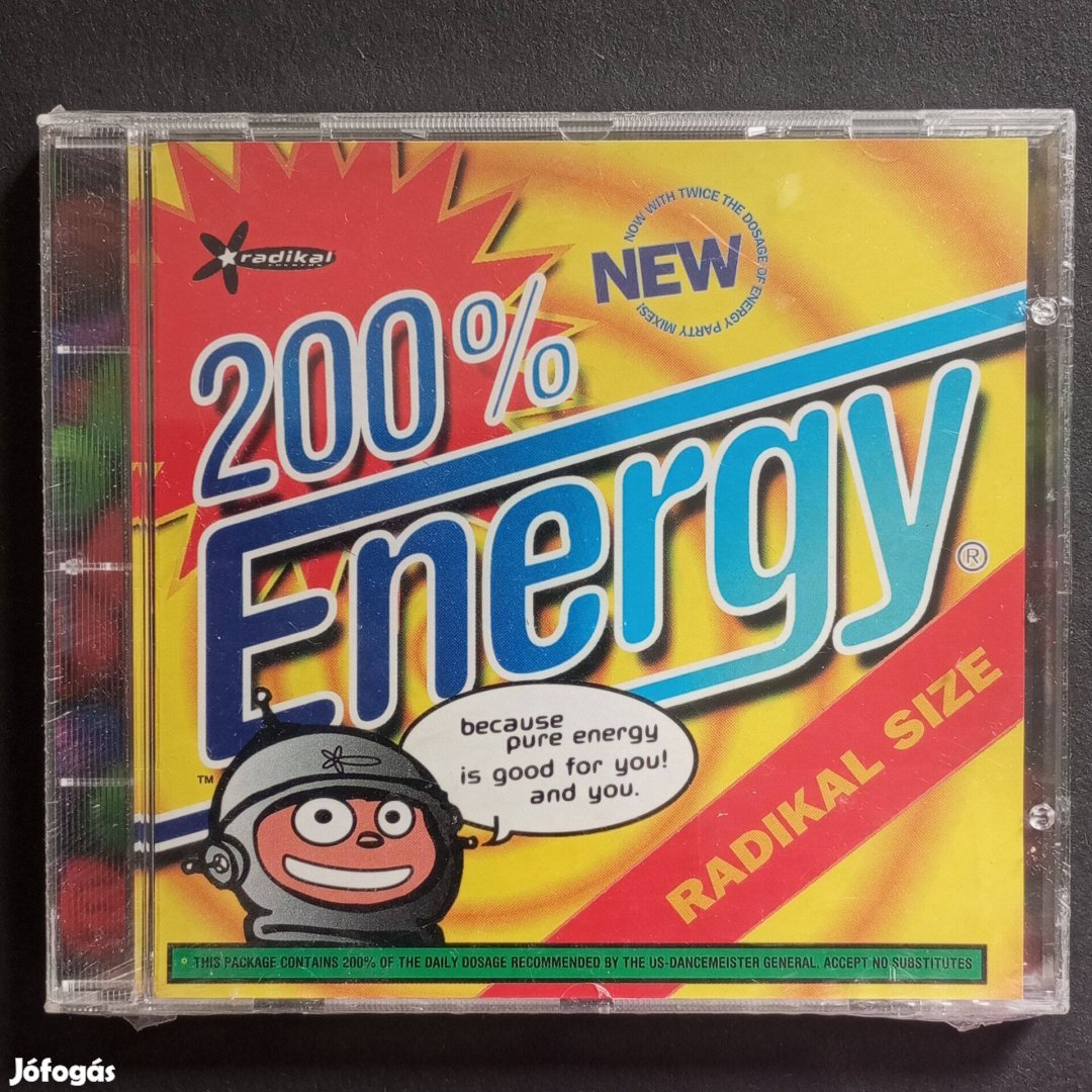 200% Energy bontatlan Electronic 1995 cd