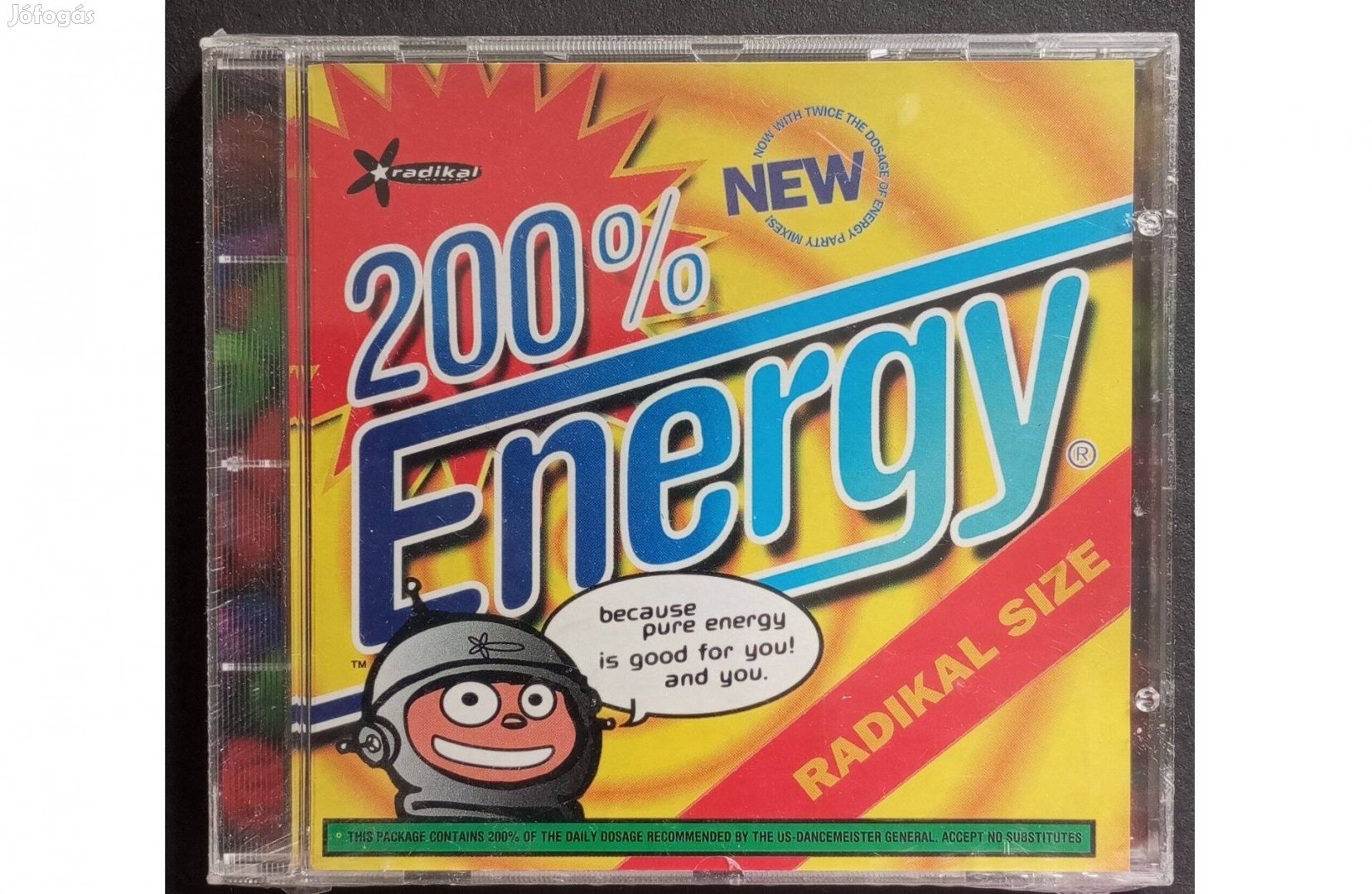 200% Energy bontatlan Electronic 1995 cd