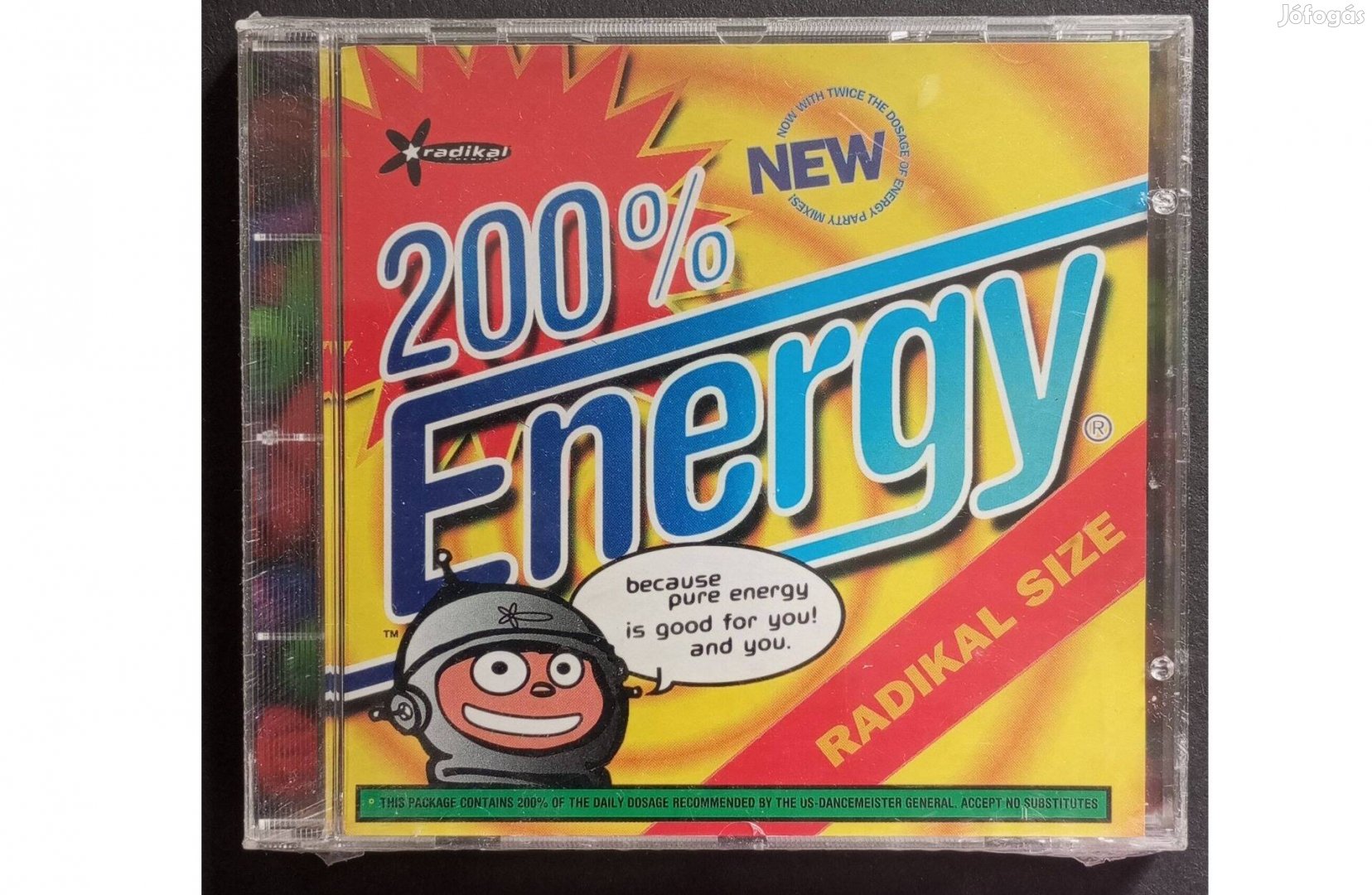 200% Energy bontatlan Electronic 1995 cd