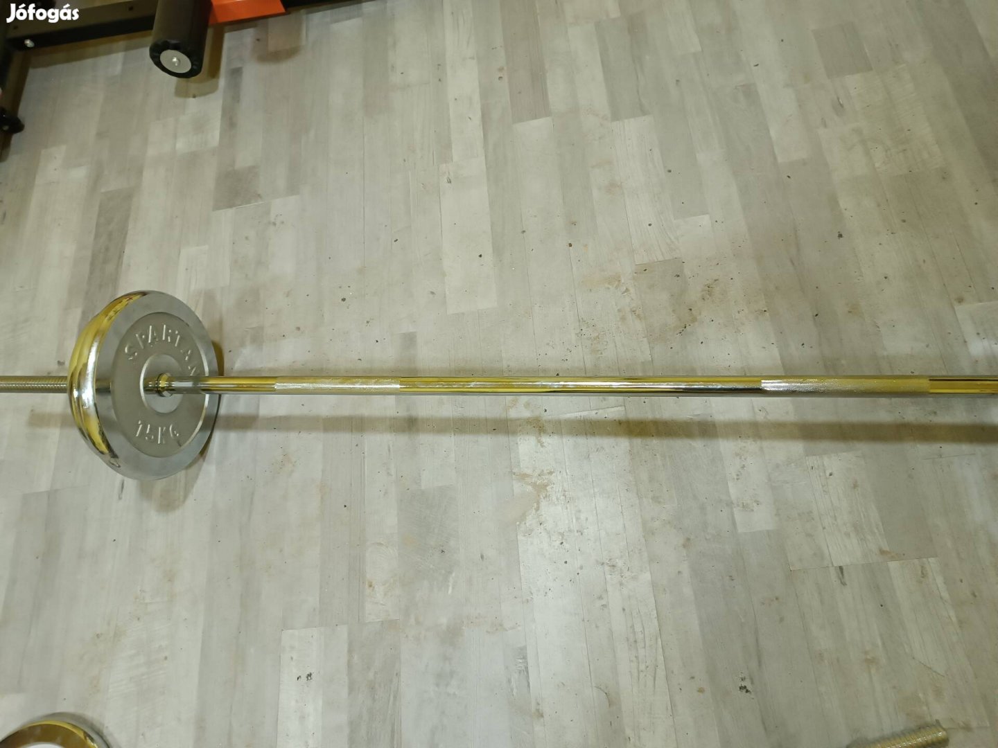 200 cm kétkezes súlyzó kb 80 kg