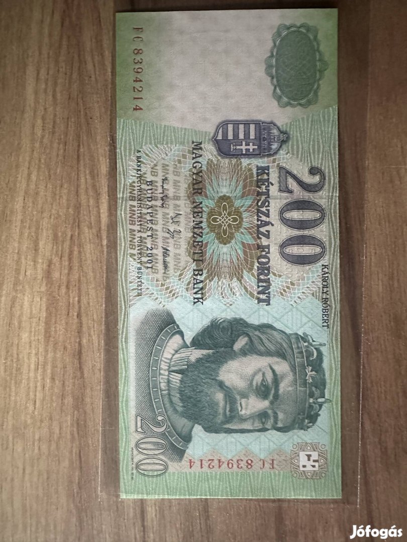 200 forintos bankjegy UNC