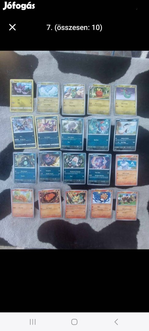 200db Különböző Pokémon kártya
