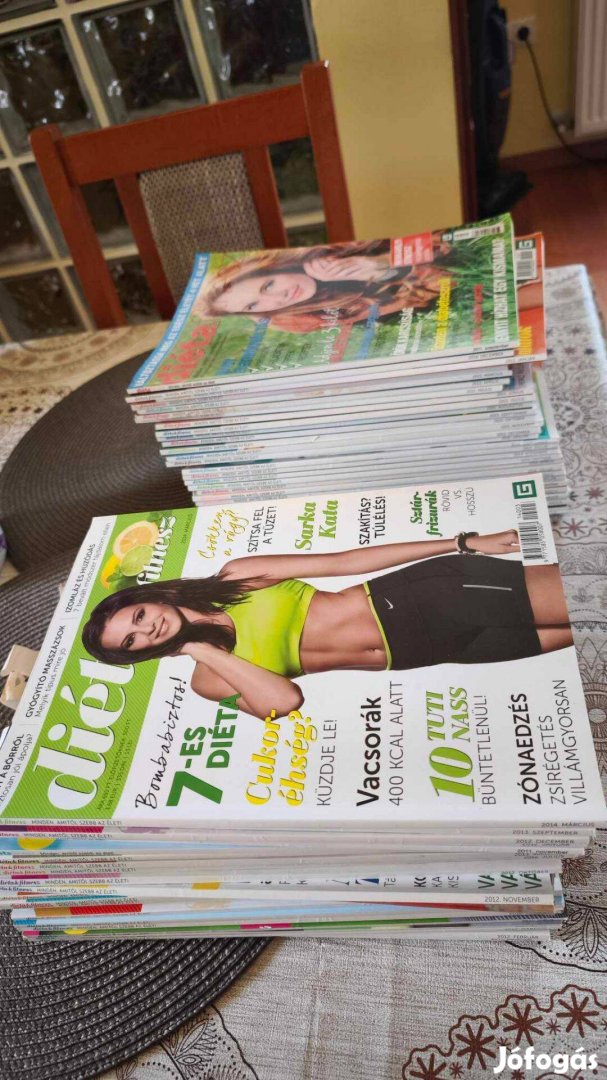 2010-2017 közötti Diéta magazinok