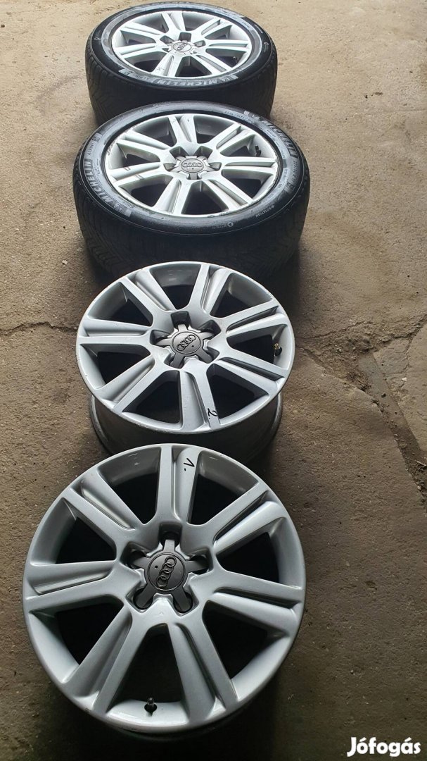 2010 Audi A4 Alufelni szett 7.5j R17 ET45  225/50 R17 25.05.12
