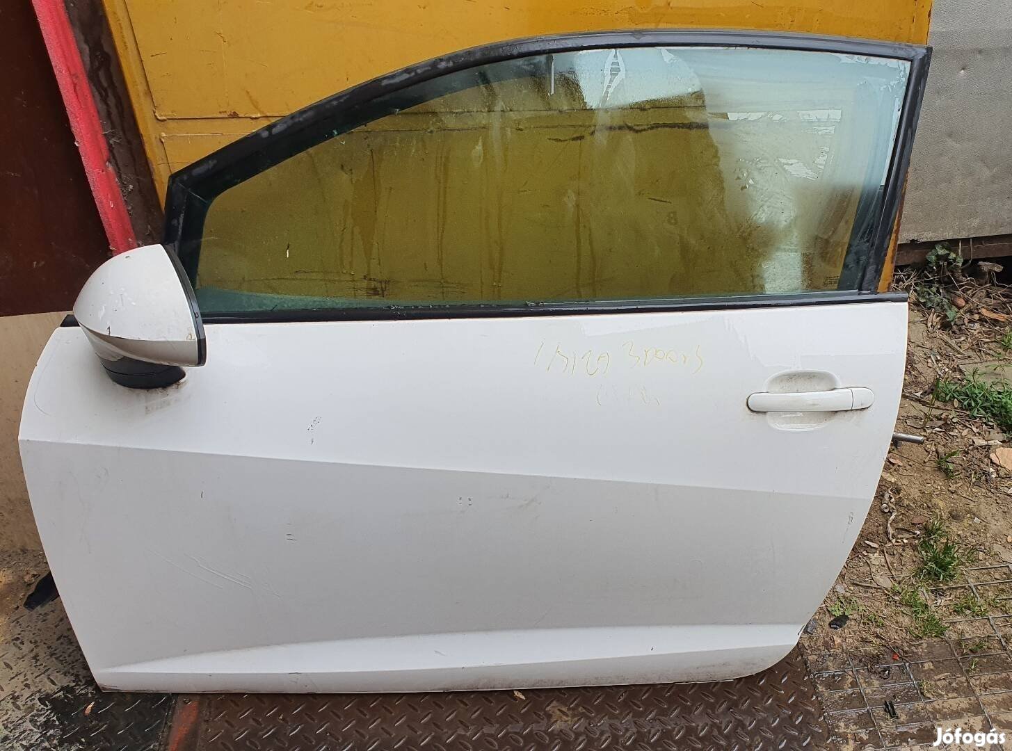 2010 Seat Ibiza 3  bal első ajtó fehér    23.03.22