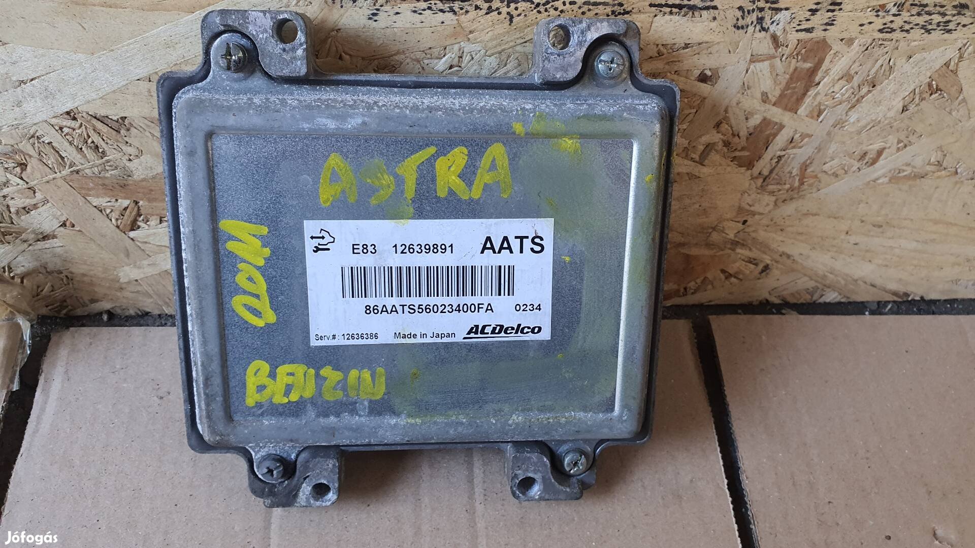 2011 Opel J astra komputer  24.02.12