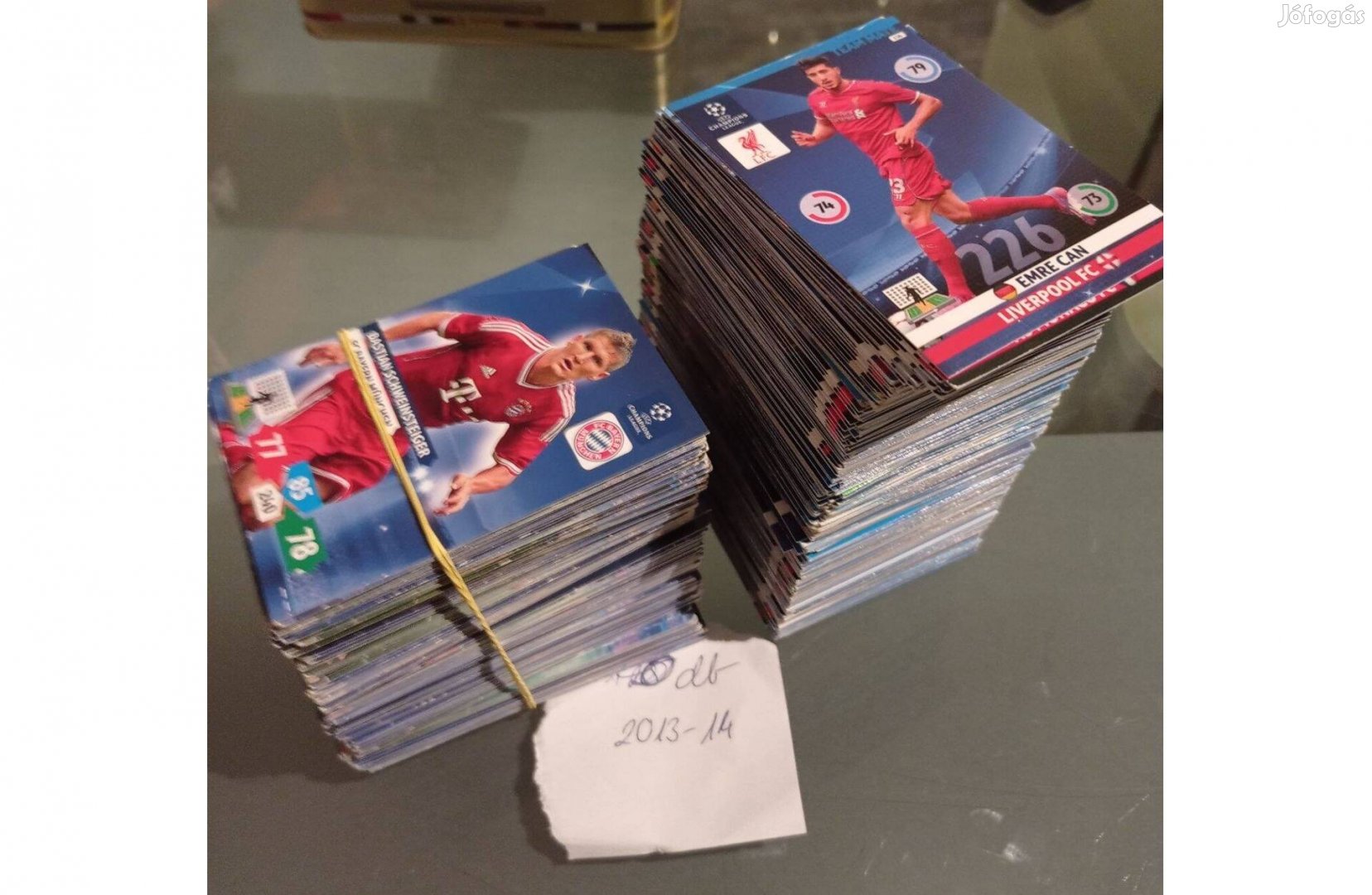 2013-14,2014-2015 kártya panini foci eladó egyben