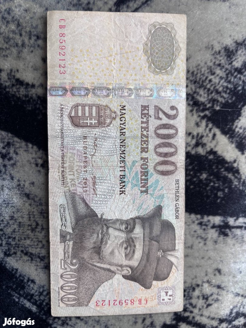 2013 As 2009 forint Bankjegy két aláírásos Matolcsy György