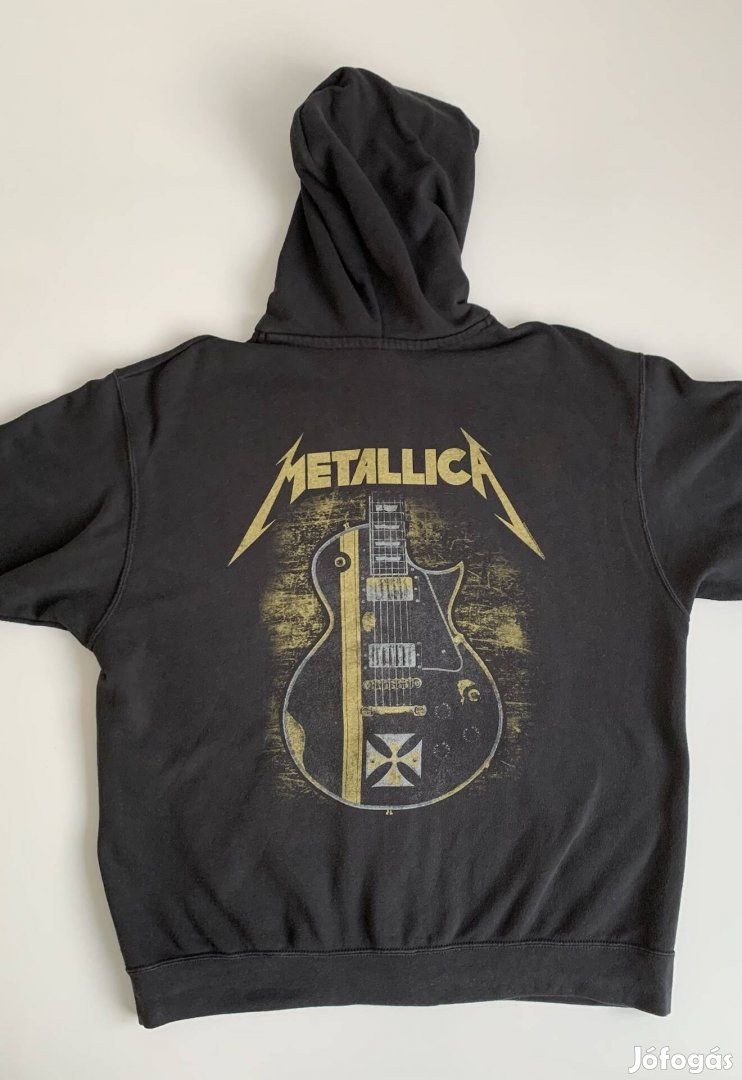 2013 Metallica XXL Hetfield Iron Cross Guitar kapucnis 