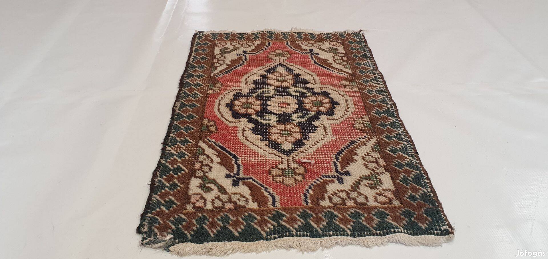 2013 Vintage Iráni Hamadan Kézi csomó gyapjú Perzsa Szőnyeg 69X43CM