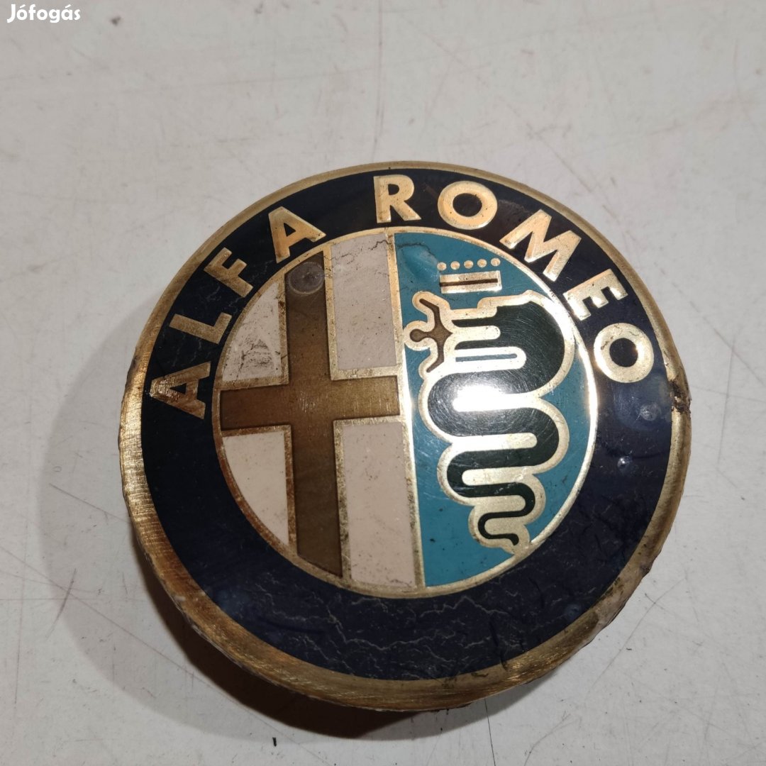201460 Alfa Romeo 147, 156, 166, Gt felni közép kupak, átmérő 50 mm,