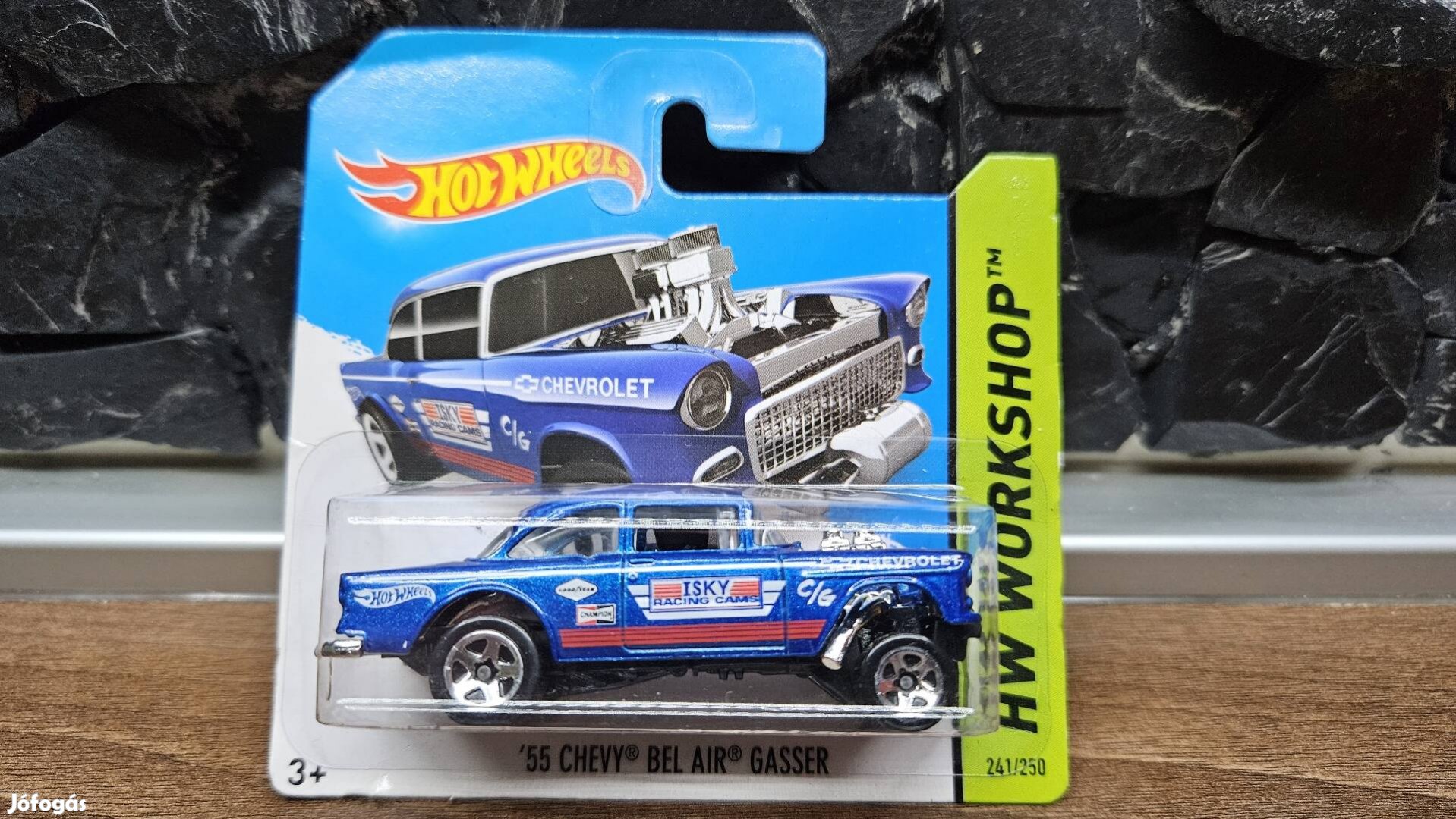 2014 Hot Wheels # Workshop # '55 Chevy Bel Air Gasser