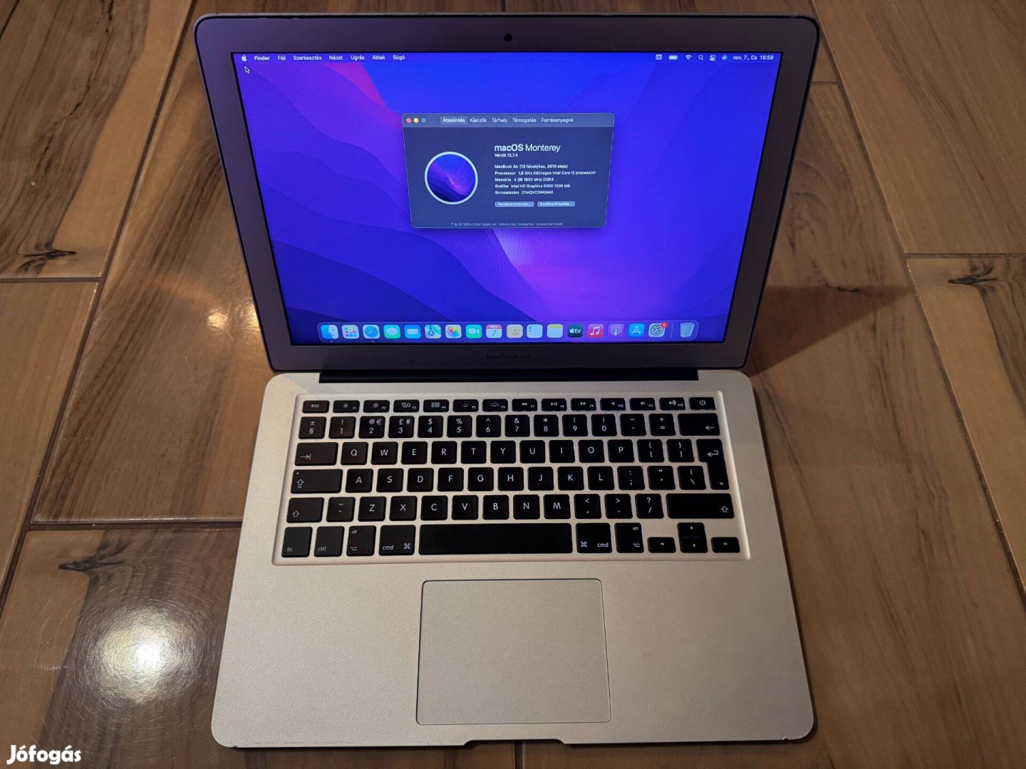 2015 Macbook Air 13" - Ár alatt