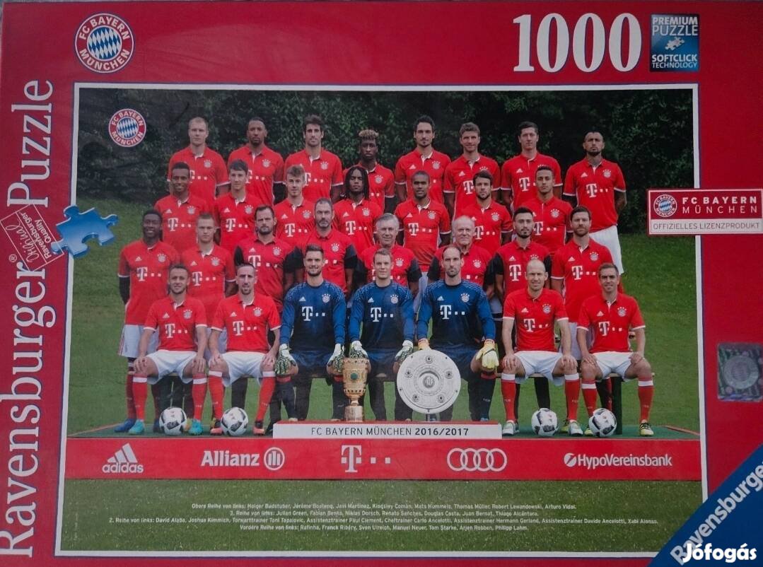 2016/17 szezon Bayern München puzzle