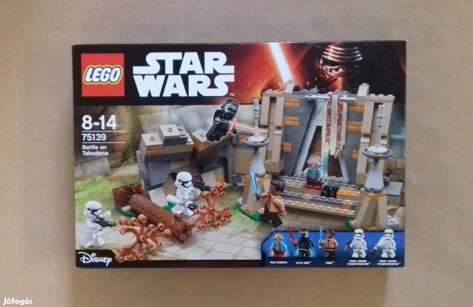 2016: Bontatlan Star Wars LEGO 75139 Csata a Takodanán utánvét GLS Fox