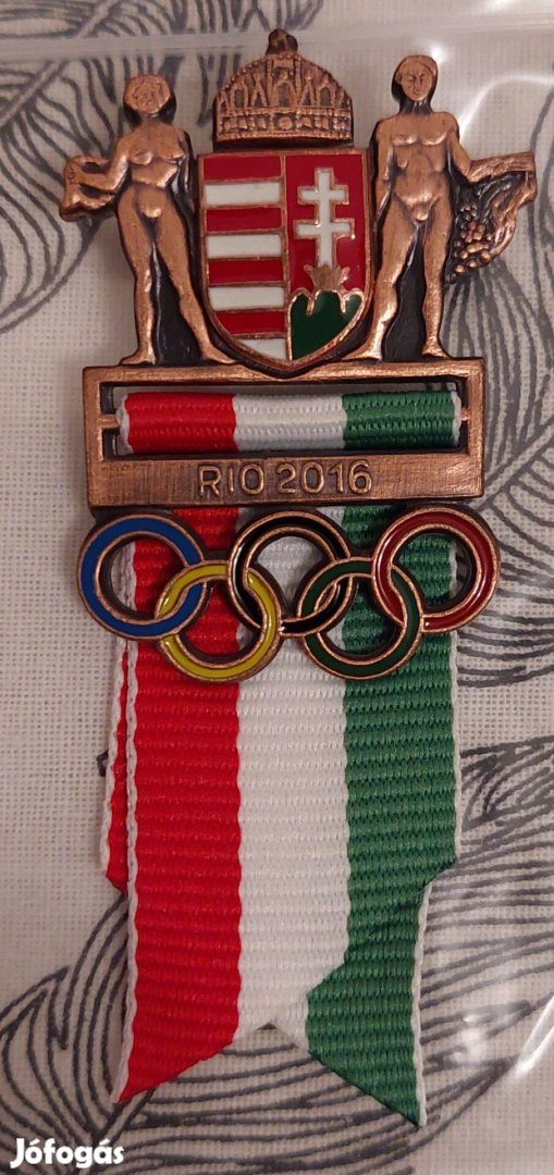 2016 olimpiai részvételi kitűző